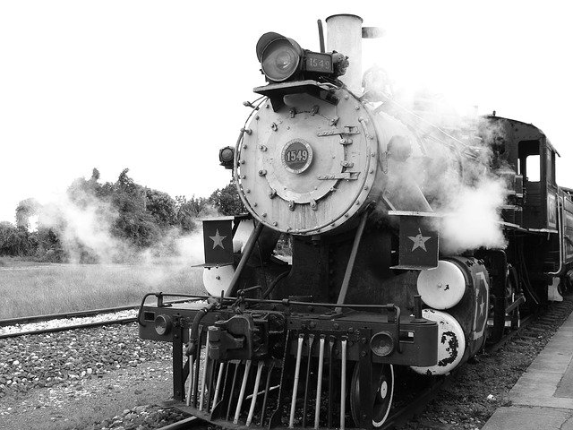 Cuba trains photo