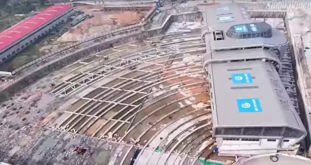 Terminale Autobus su Rotaie, Terminale Xiamen Autobus Rotaie Xiamen, Cina