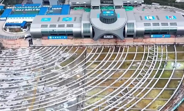 Terminale Xiamen Autobus Rotaie Cina