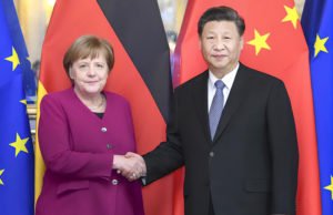 Angela Merkel e Xi Jinping